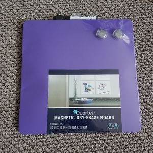 Purple Magnetic Dry Erase Board | NWT